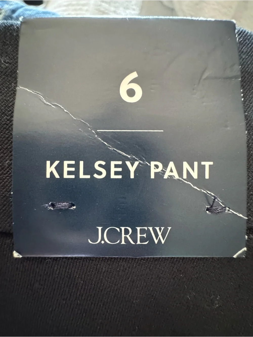 New! J. Crew Kelsey flare pant black